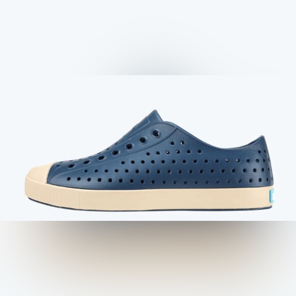 NWT Native Jefferson Frontier Blue/Stone Brown Slip-On Shoes Women’s 7 (Men’s 5)